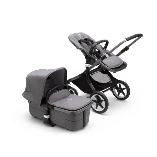 BUGABOO Fox3 Complete - Black/Grey Melange